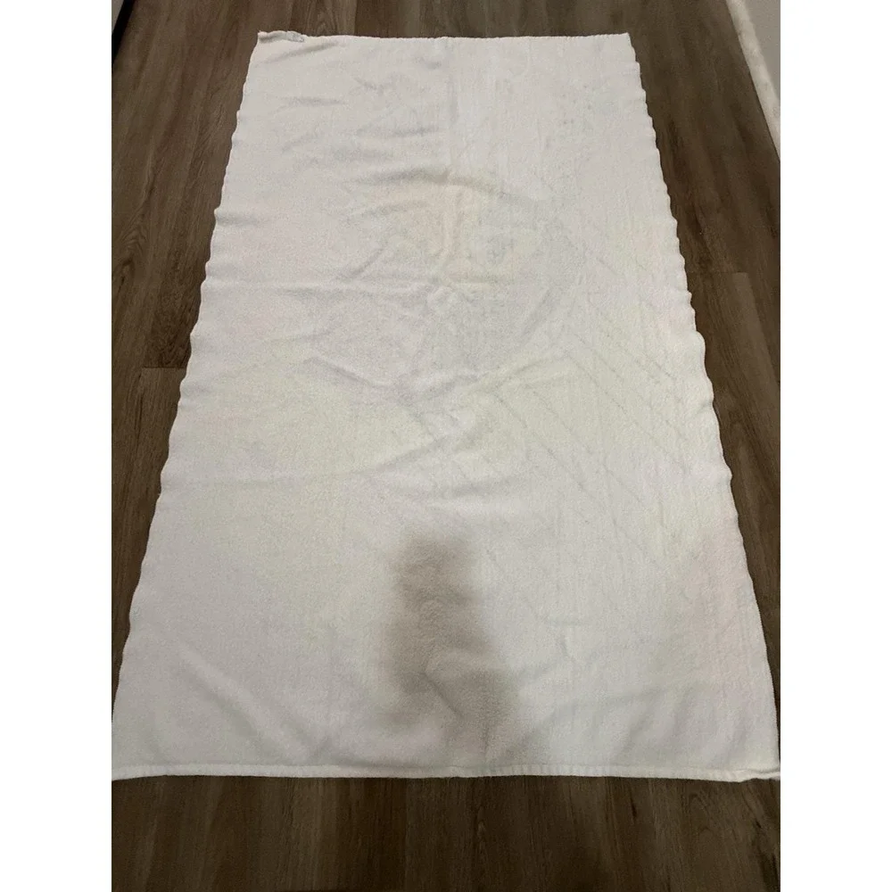 Morton Salt White Terry Towel, Screen Print 